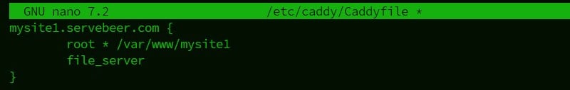 caddy with automatic ssl certificate enabled