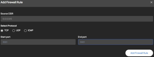 uptime kuma firewall rule